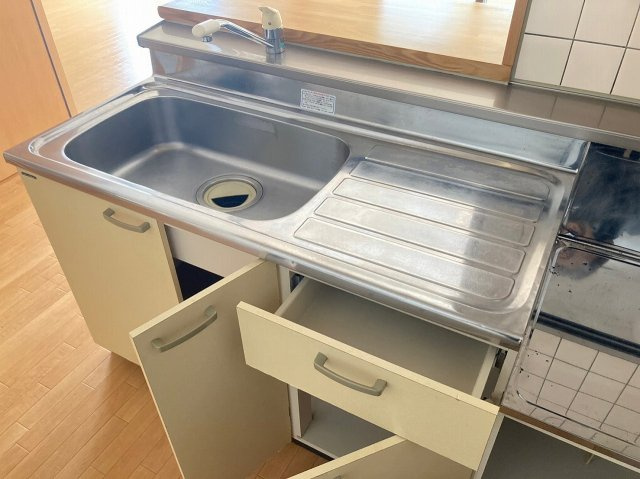 柏崎市西山町鬼王の賃貸マンションのキッチン