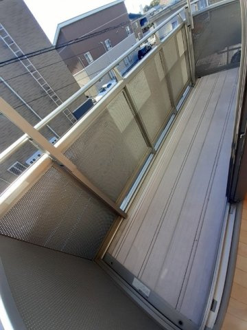 ルネッサンス久米Ｂのバルコニー