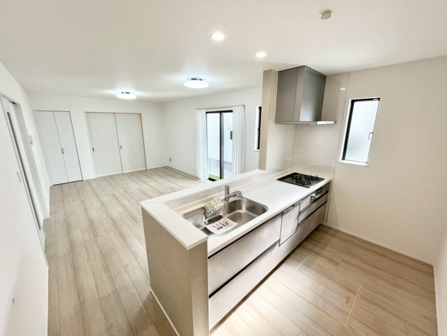 高倉台４丁　新築分譲住宅　全３区画の居間・リビング