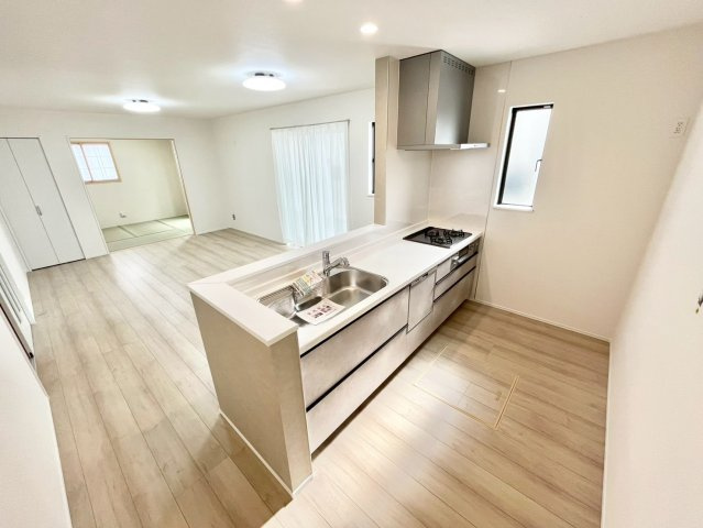 高倉台４丁　新築分譲住宅　全３区画の居間・リビング