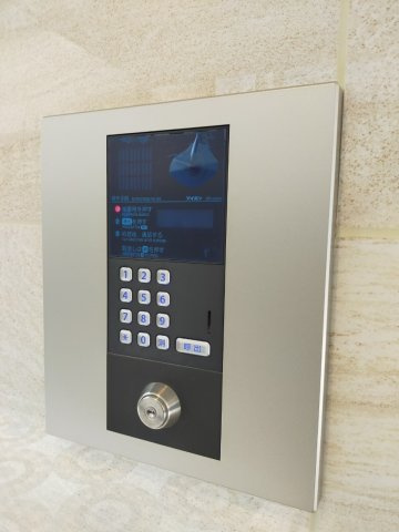 ルクレ神宮前のセキュリティ