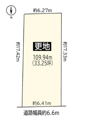 【土地図】 | 下鴨北園町　新築戸建【建築条件付土地】