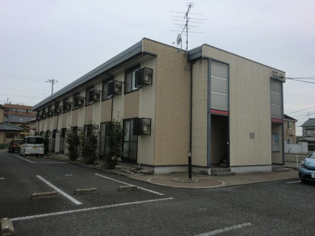 レオパレスクレールの外観|外観もきれいです