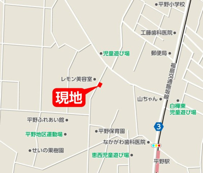 【地図】 | QUADRIFOGLIO　飯坂町3期 | ★内覧予約で新米４kg★