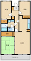 【間取り】 | 田沼レジデンス６