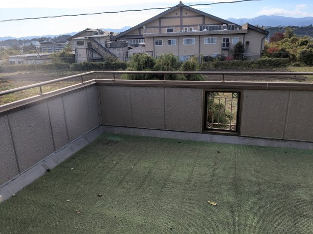 中古戸建　安中市郷原のバルコニー