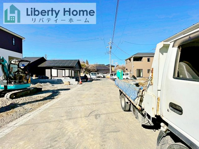 つくば市若森第1　新築戸建　2号棟の外観：施工例