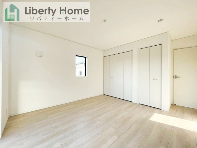 つくば市若森第1　新築戸建　3号棟の寝室