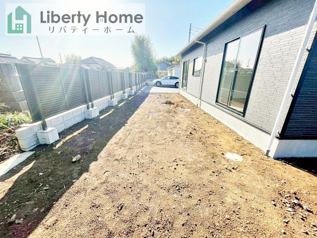 つくば市若森第1　新築戸建　3号棟の庭