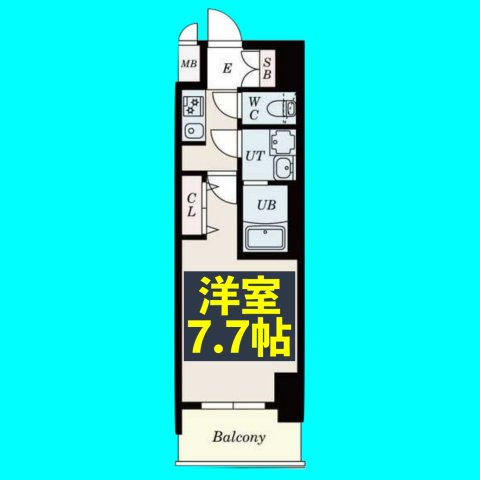 S-RESIDENCE庄内通Northの間取り