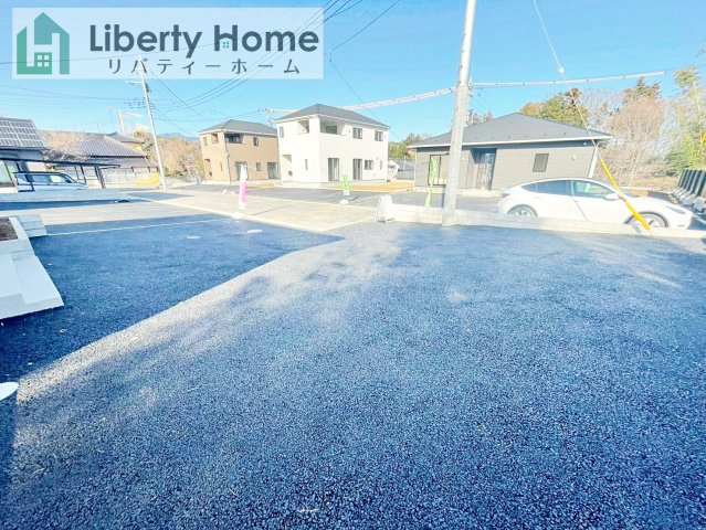 つくば市若森第1　新築戸建　4号棟の駐車場