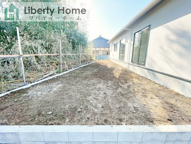 つくば市若森第1　新築戸建　4号棟の庭