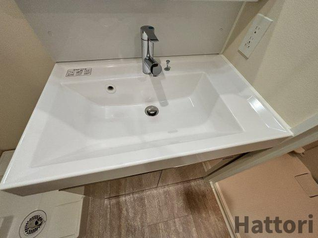 エメルミナ豊中岡町の洗面所