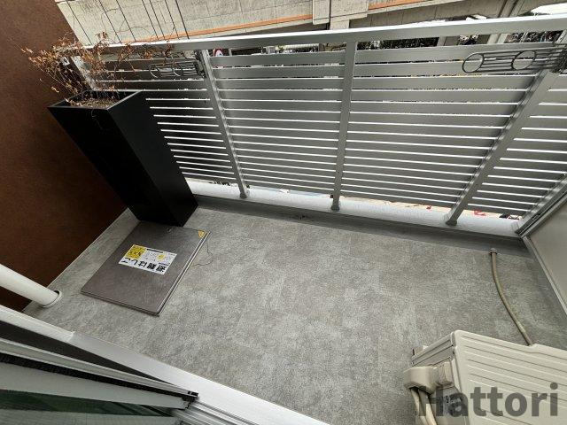 エメルミナ豊中岡町のバルコニー