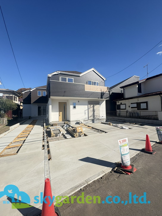 藤沢市善行1期　新築戸建　全3棟3号棟の外観|物件の外観です