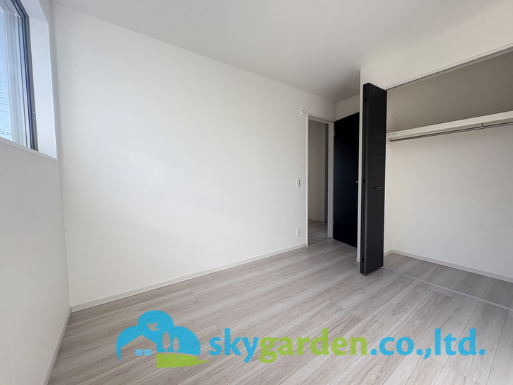 藤沢市善行1期　新築戸建　全3棟3号棟の洋室|広々とした洋室です