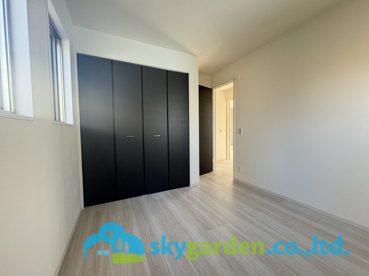 藤沢市善行1期　新築戸建　全3棟3号棟の洋室|スタンダードな洋室です