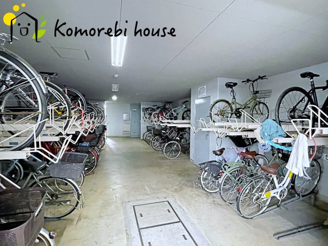 大宮シティタワーの駐輪場|駐輪場です