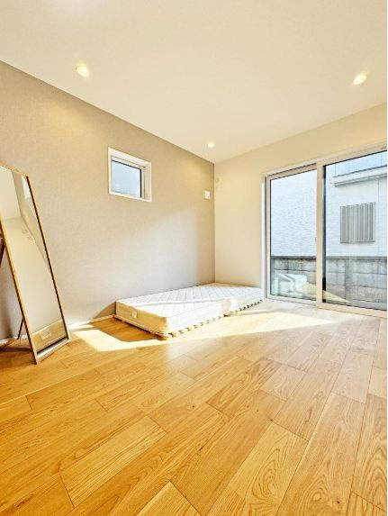 仲介手数料無料　所沢市花園3丁目・新築全1棟の洋室