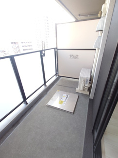 【バルコニー】 | セレーノ福山駅前 | 開放的で明るい空間を演出してくれるバルコニーです