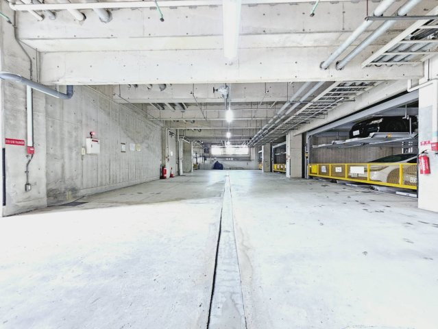 イトーピア神戸藤原台B棟の駐車場|※奥行5.05m×高さ1.55m×幅1.95m×重さ1700kg
