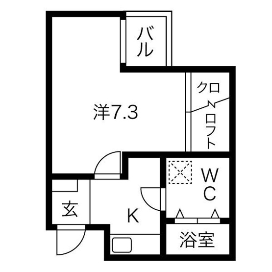 【間取り】 | インフィニティ今池