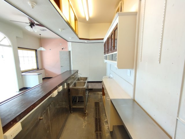 細川町店舗のキッチン