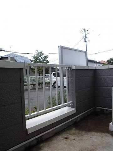 ドミール　カトレアのバルコニー