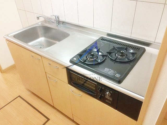 ツインズキクナ（Ｂ棟）のキッチン|キッチンです。