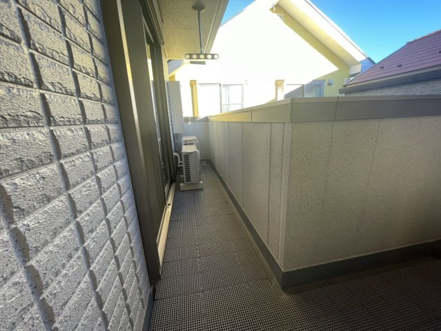 アトリオ綱島のバルコニー