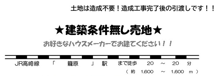 売地　熊谷市玉井南3-62-1（全2区画）のその他
