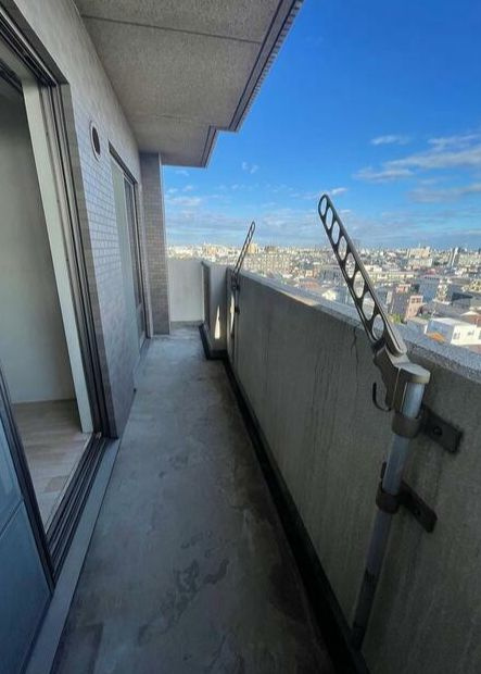 ヴァーテクスカワグチのバルコニー|※別室参考写真です。