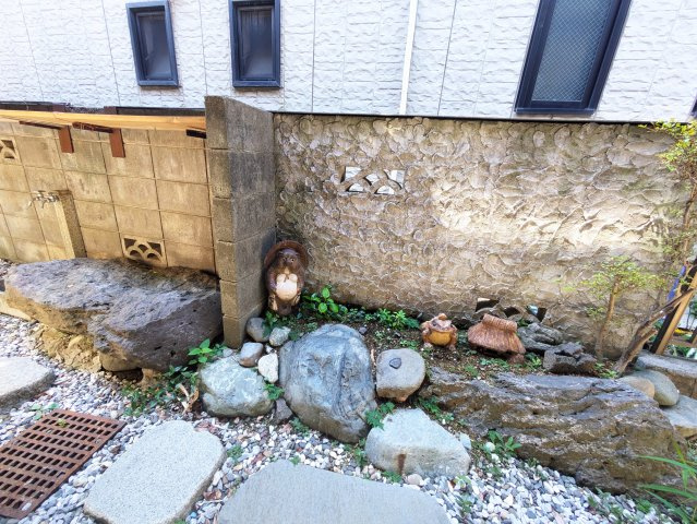 南台ヤタケハウスの庭|お庭の付いた物件です