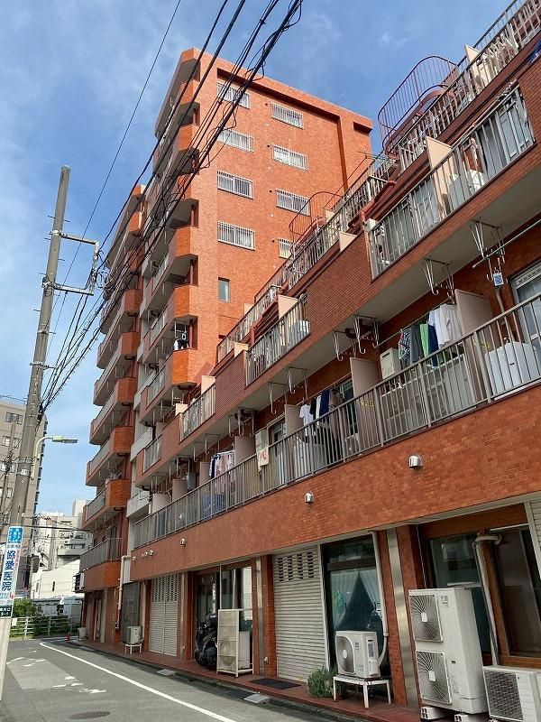 さんろーどダイヤモンドマンションの外観|おしゃれな外観です