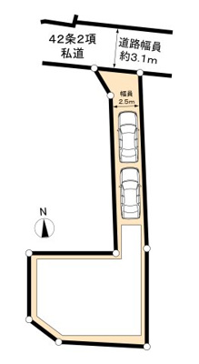 【区画図】 | 大森東リフォーム戸建て | 土地：101.43㎡