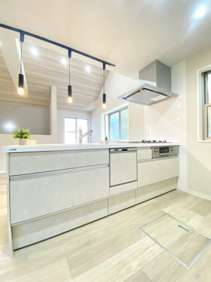 【キッチン】 | 大森東リフォーム戸建て | CGイメージ画像