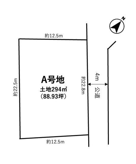 【土地図】 | 鴻巣市宮前　売地　全1区画　