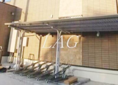 【その他共用部分】 | パークランド国立 | 駐輪場です。