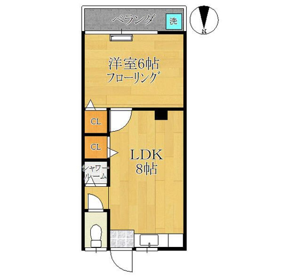 【間取り】 | コーポラス二光