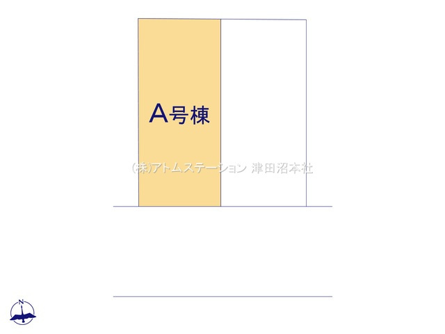 【区画図】 | アトムセレクト夏見２丁目４２４番　A号棟