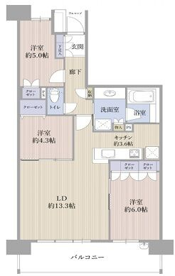 【間取り】の画像