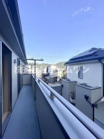 青梅市梅郷6丁目　中古戸建のバルコニー