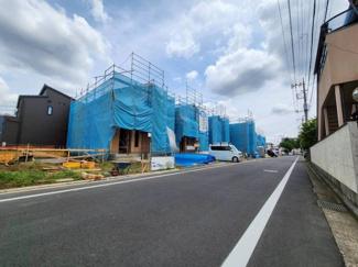 【前面道路含む現地写真】 | 立川市幸町5丁目　新築戸建　【全14棟】