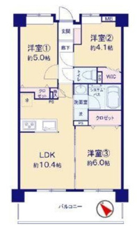 【間取り】 | レーベンハイム大宮宮原　中古マンション