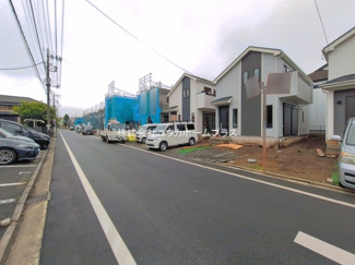 【前面道路含む現地写真】 | 立川市幸町5丁目　新築戸建　【全14棟】