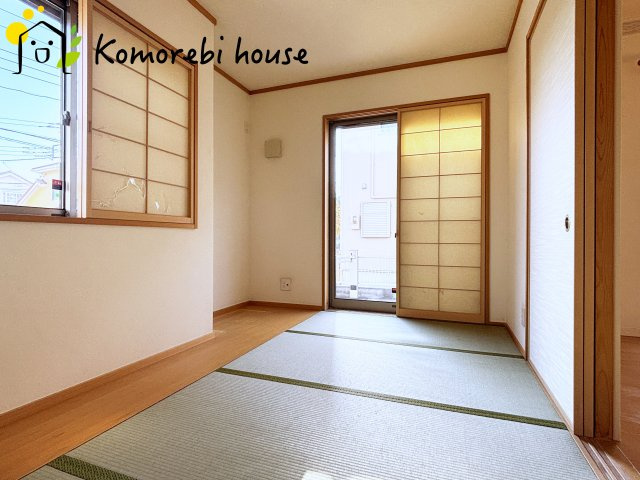 伊奈町西小針一丁目　中古一戸建ての和室|6.0帖の畳がきれいな和室です