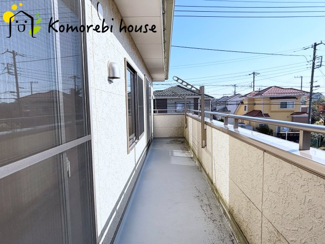 伊奈町西小針一丁目　中古一戸建てのバルコニー|バルコニーです