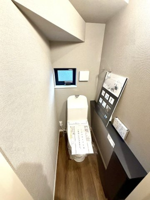 【トイレ】 | 【ご内覧頂けます】練馬区田柄3丁目　新築戸建　8990万円 | 1階トイレ