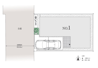 【区画図】 | 【ご内覧頂けます】練馬区田柄3丁目　新築戸建　8990万円