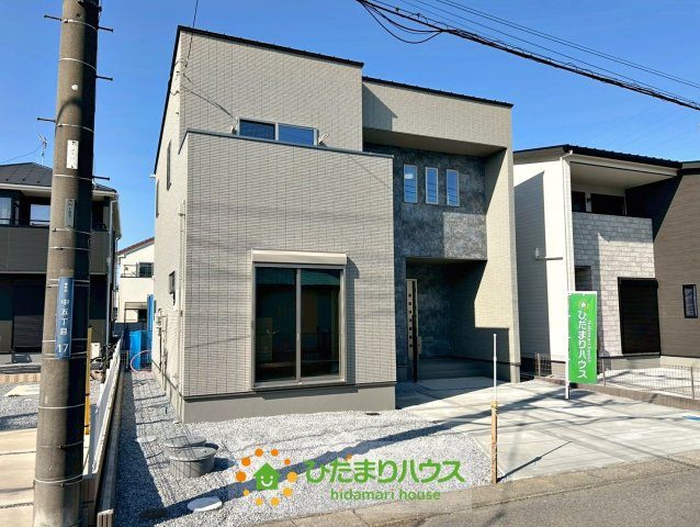 ワイウッドコート幸手市中第1期　新築一戸建て　01　の外観|南向きで日当たりの良い場所です！